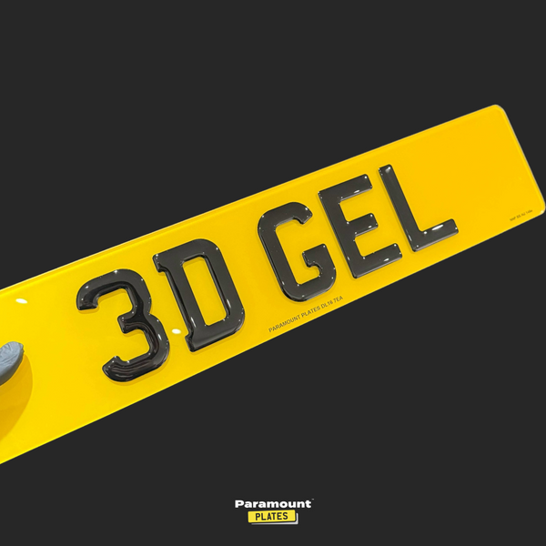 3D Gel vs 4D Acrylic Number Plates — Which Should You Choose?