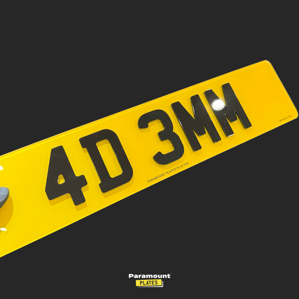 What is a 4D Number Plate?